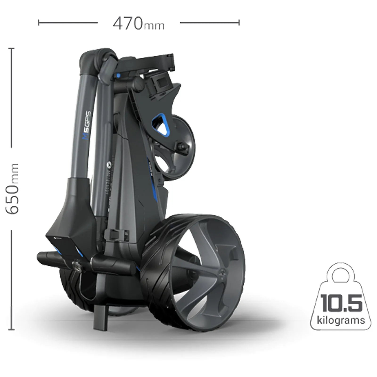 2024 Motocaddy M5 GPS Electric Golf Trolley