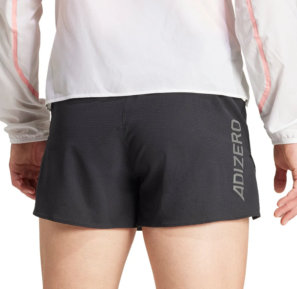 adidas Adizero Mens Running Shorts - Black