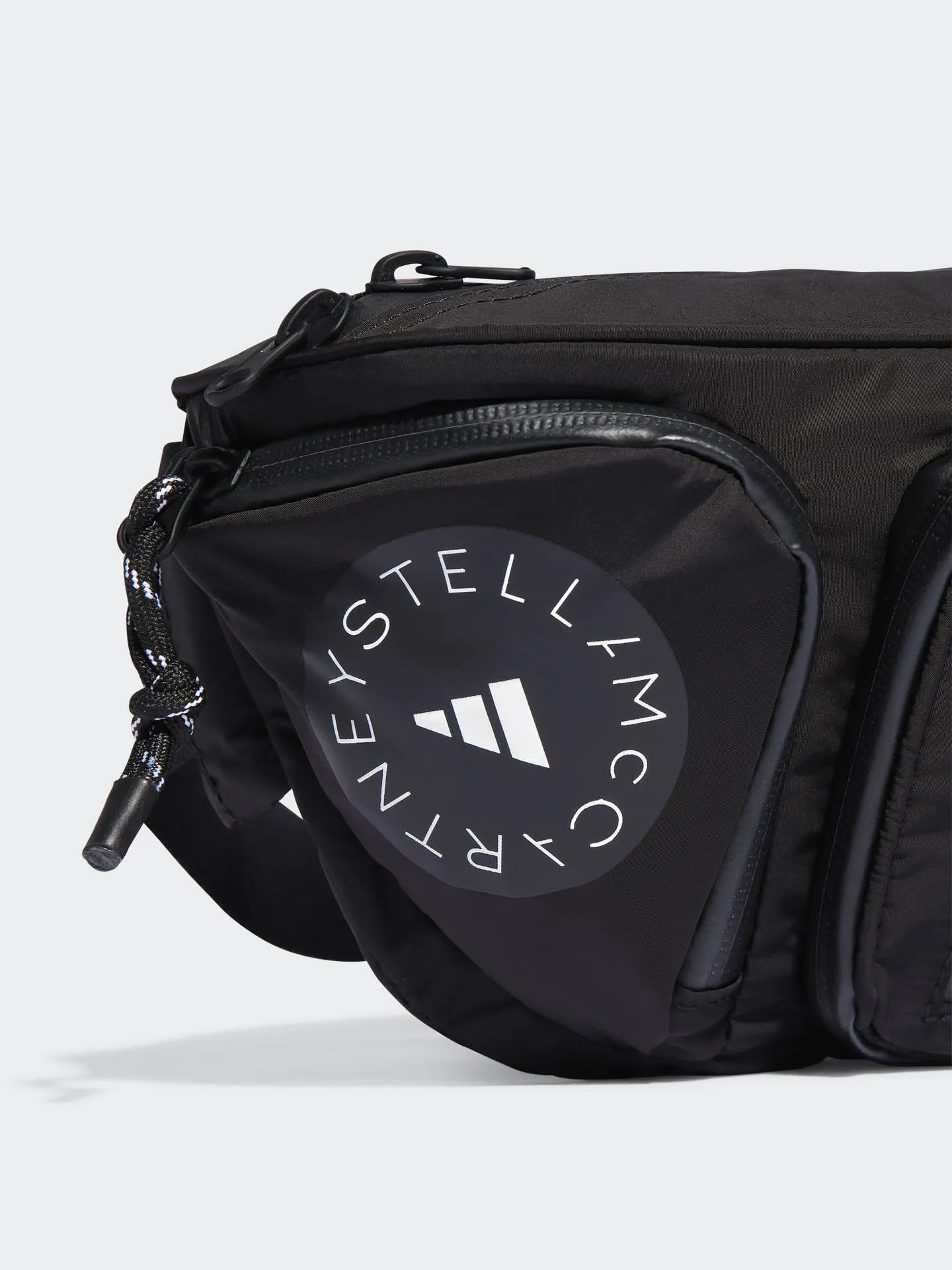 adidas by Stella McCartney Bumbag - BLACK/WHITE/BLACK