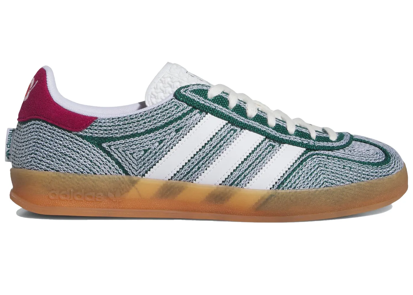 Optimized Title: Adidas Gazelle Indoor Sean Wotherspoon Sneakers in Hemp Green - Eco-Friendly, Stylish Athletic Footwear