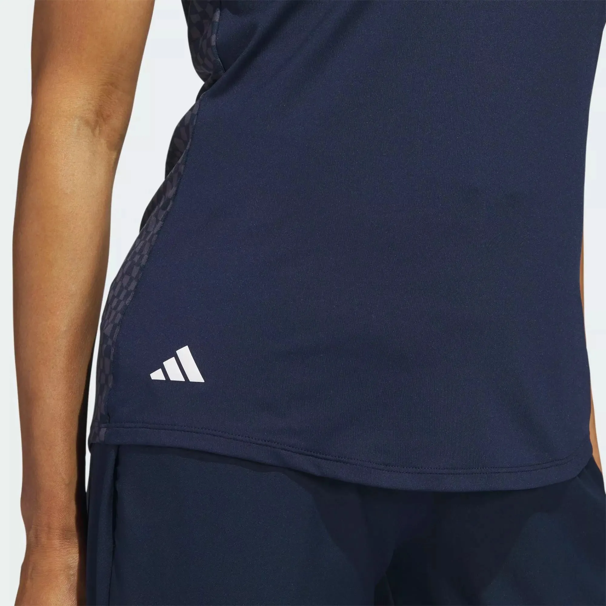 Adidas Golf Polo Sans manche Femme Conavy