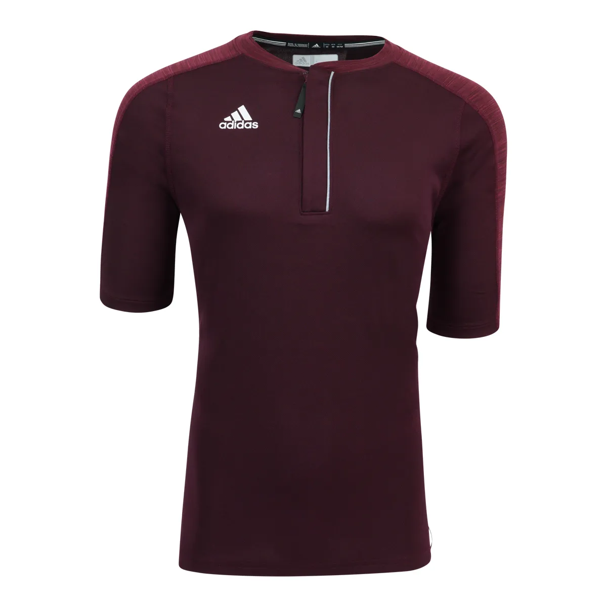 adidas Men's Modern Varsity S/S 1/4 Zip Shirt