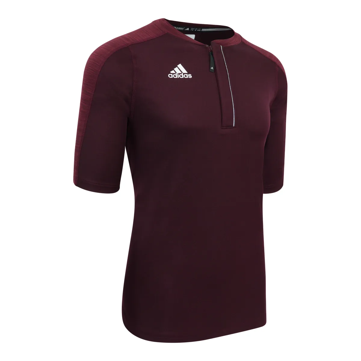 adidas Men's Modern Varsity S/S 1/4 Zip Shirt