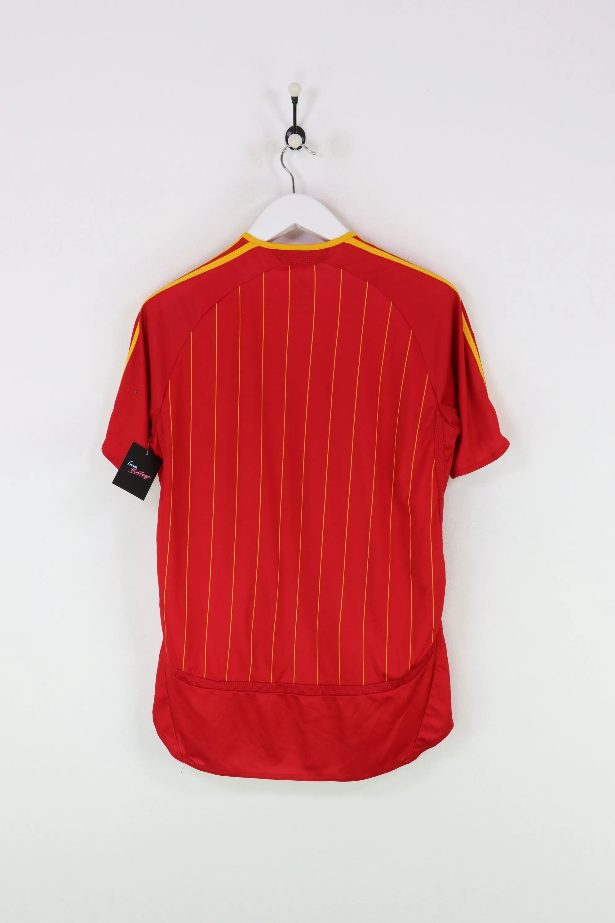 Adidas Spain Football Shirt Red/Yellow Medium