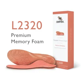 Aetrex Women's Premium Memory Foam Insole- Posted (L2320)