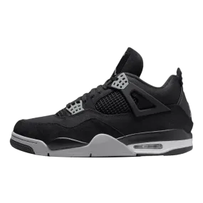 Air Jordan 4 Black Canvas