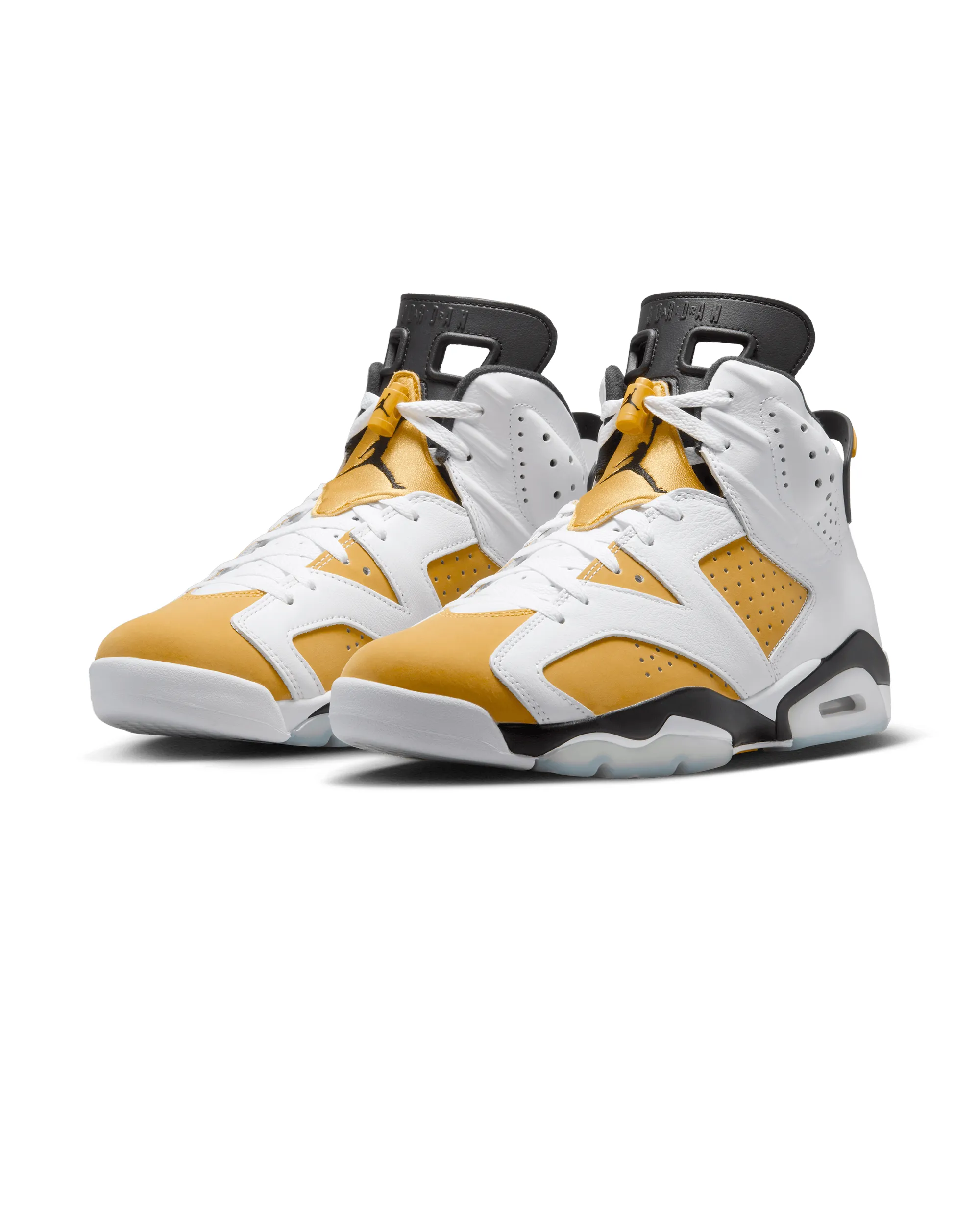 Air Jordan 6 Retro - White / Yellow Ochre-Black