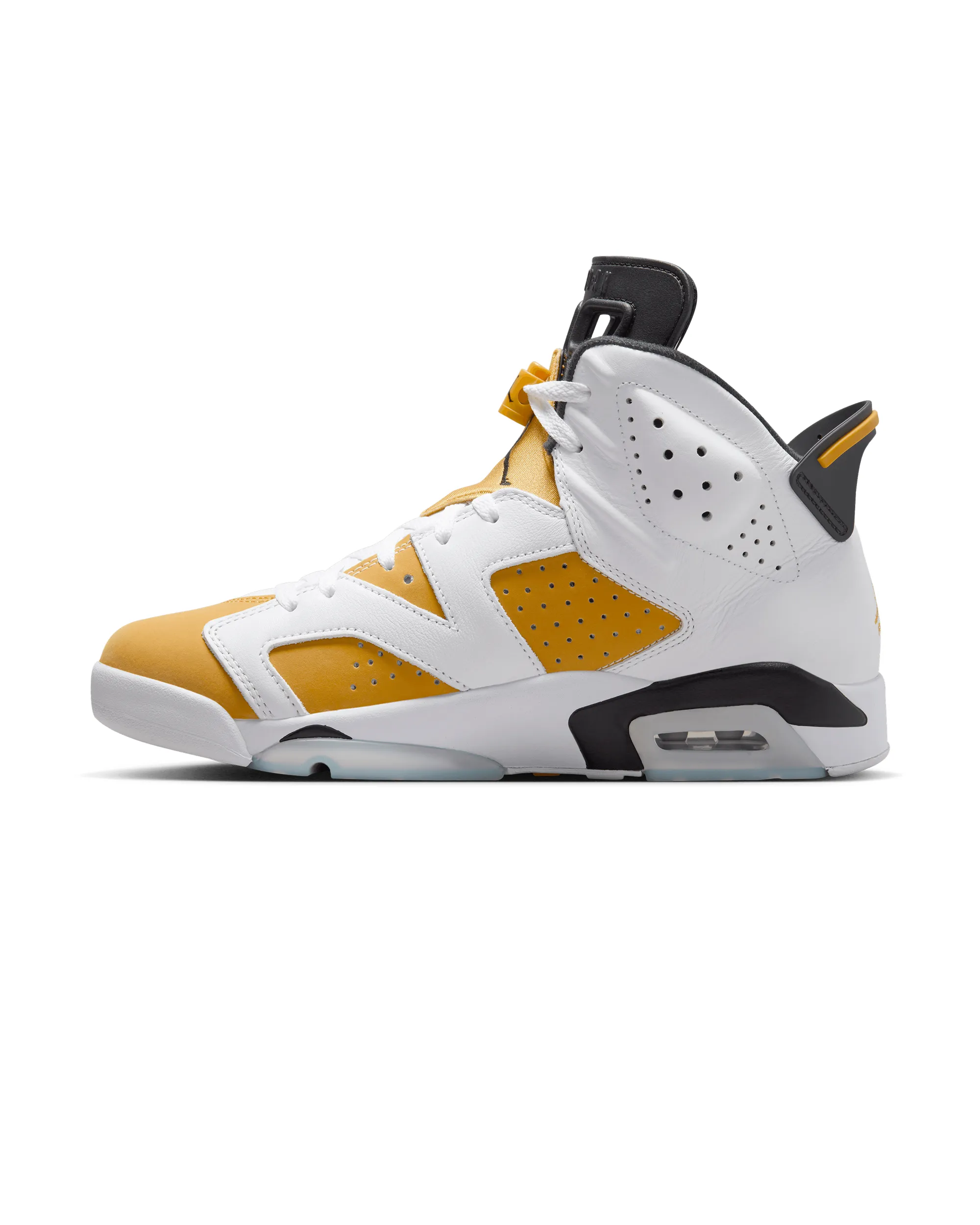 Air Jordan 6 Retro - White / Yellow Ochre-Black