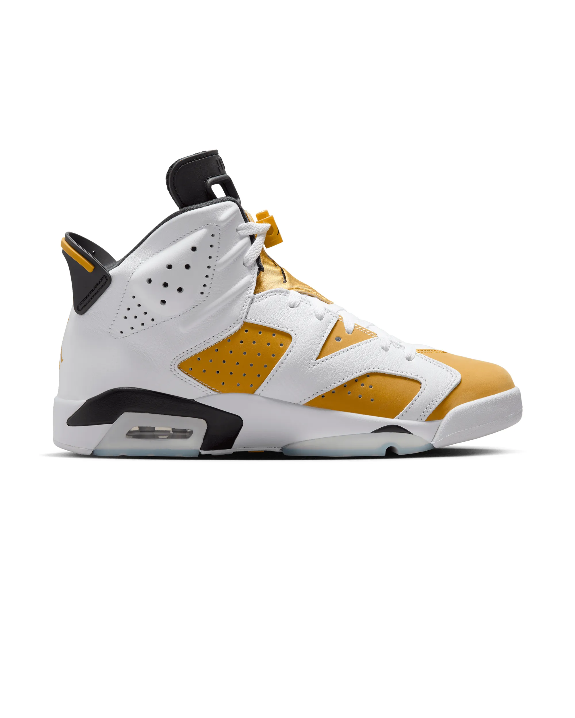 Air Jordan 6 Retro - White / Yellow Ochre-Black