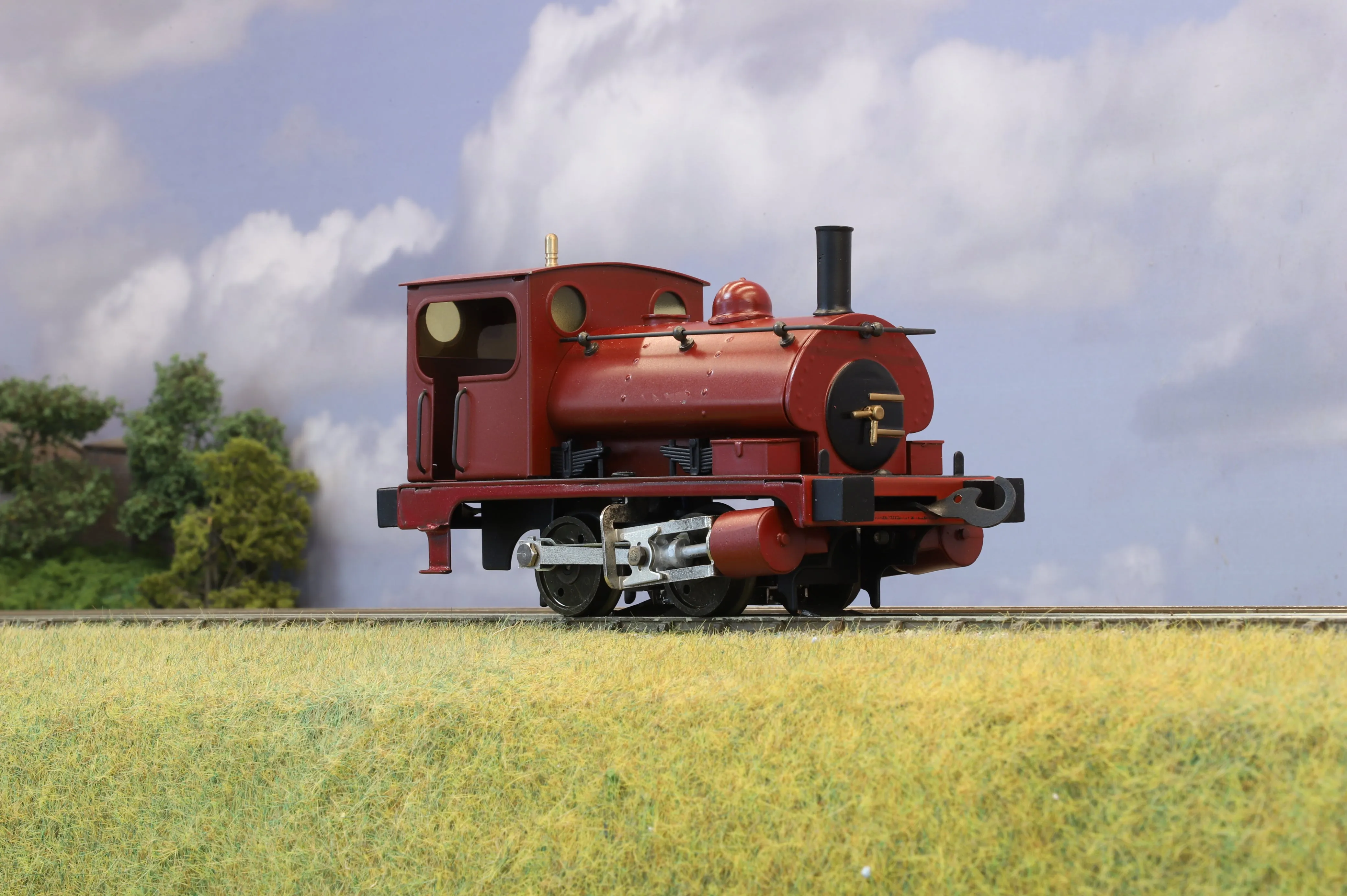 Along Classic Lines L&Y Class 21 'Pug' 0-4-0ST Private Owner Red