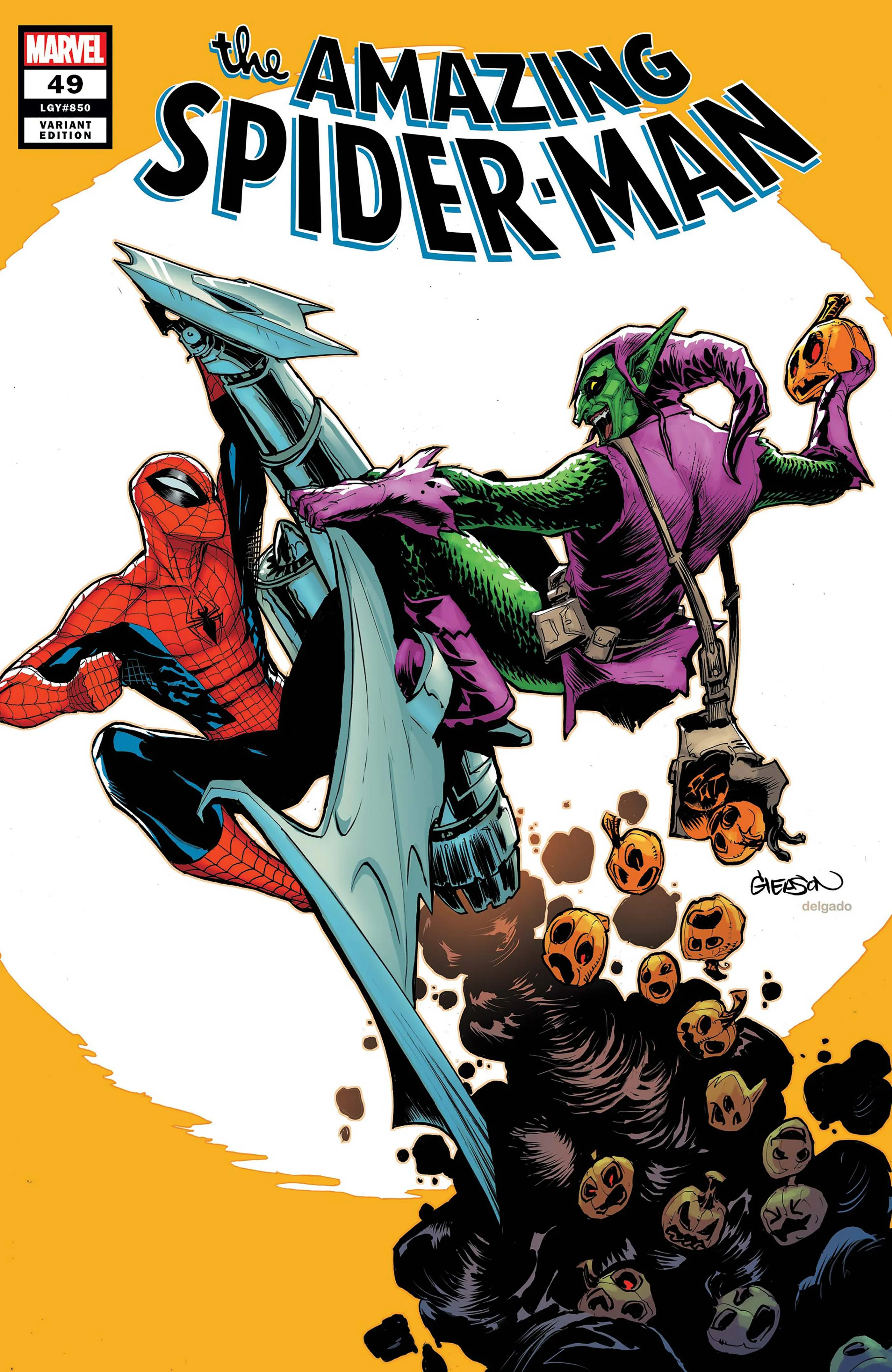 AMAZING SPIDER-MAN #49 GLEASON VAR