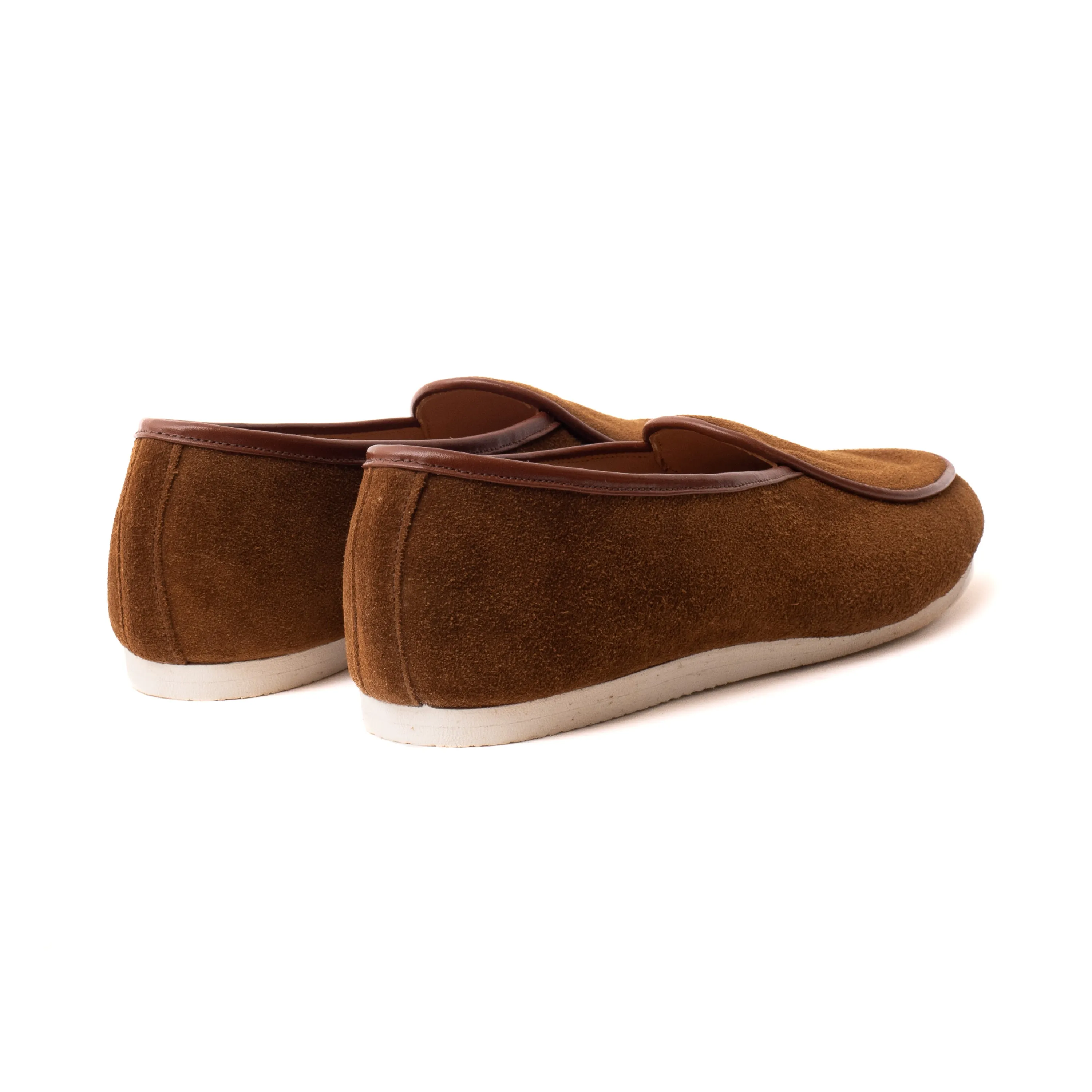 Artizan Belgian Slipper - Snuff Janus Calf Suede