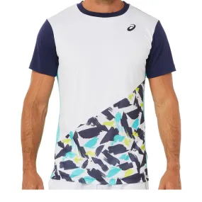 Asics Court Graphic SS Top 2022 - Brilliant White