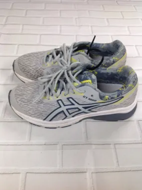 Asics Gray & Yellow Sneakers Size 5