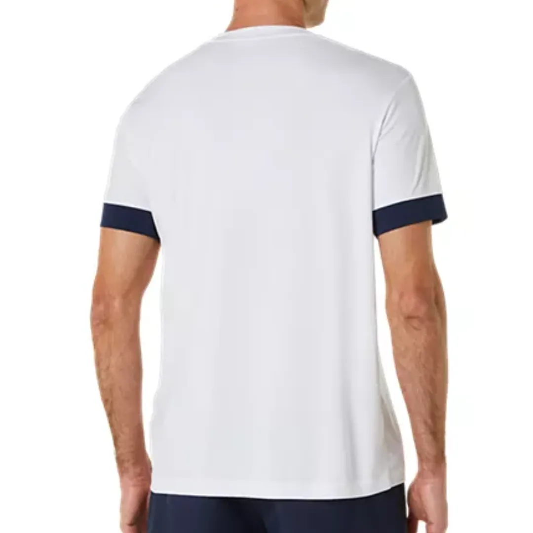 Asics Men Court SS Top - Brilliant White/Midnight