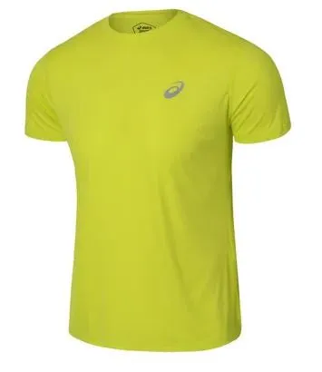 Asics Men's Short Sleeve Polo Yellow