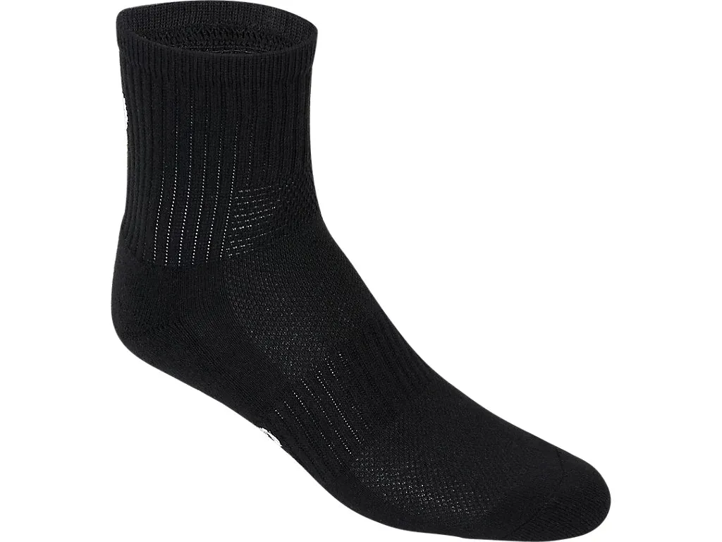 Asics Pace QTR Sock Triple Black