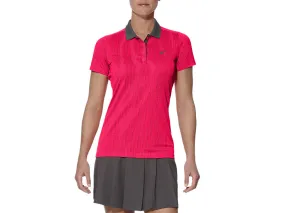 Asics Short Sleeve Polo Diva Pink