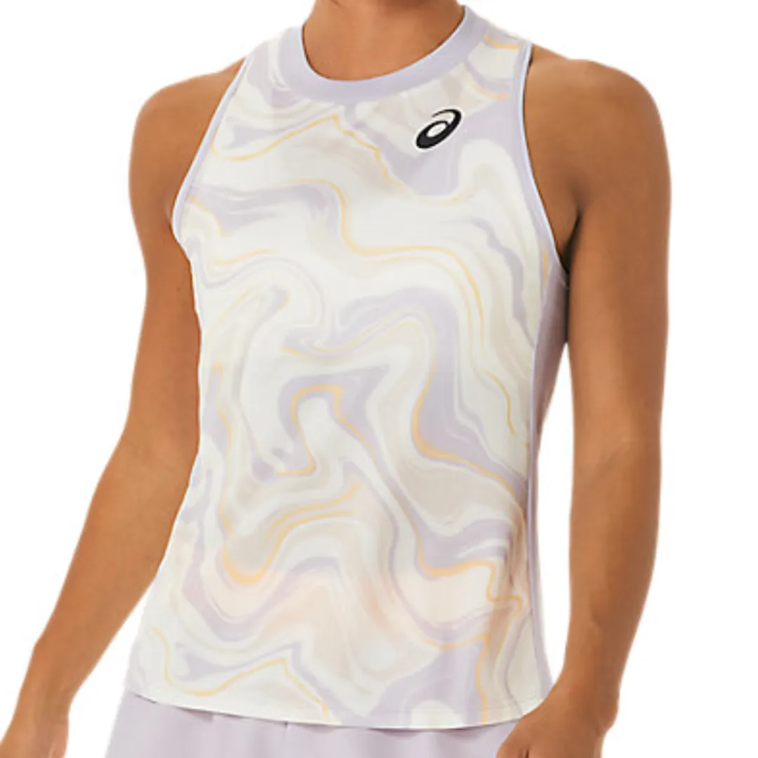 Asics Women Match Graphic Tank - Dusk Violet