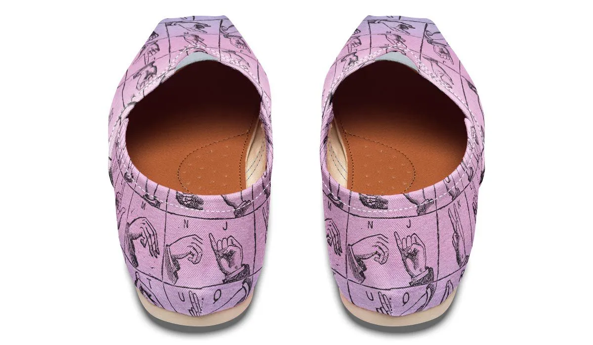 ASL Watercolor Casual Shoes