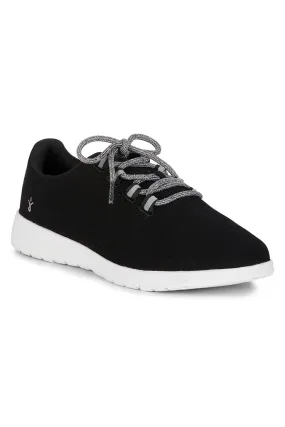 Barkly Black Wool Sneaker