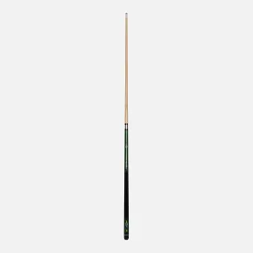 BILLIARD MAPLE CUE W/BAG GREEN/DCL BUTT