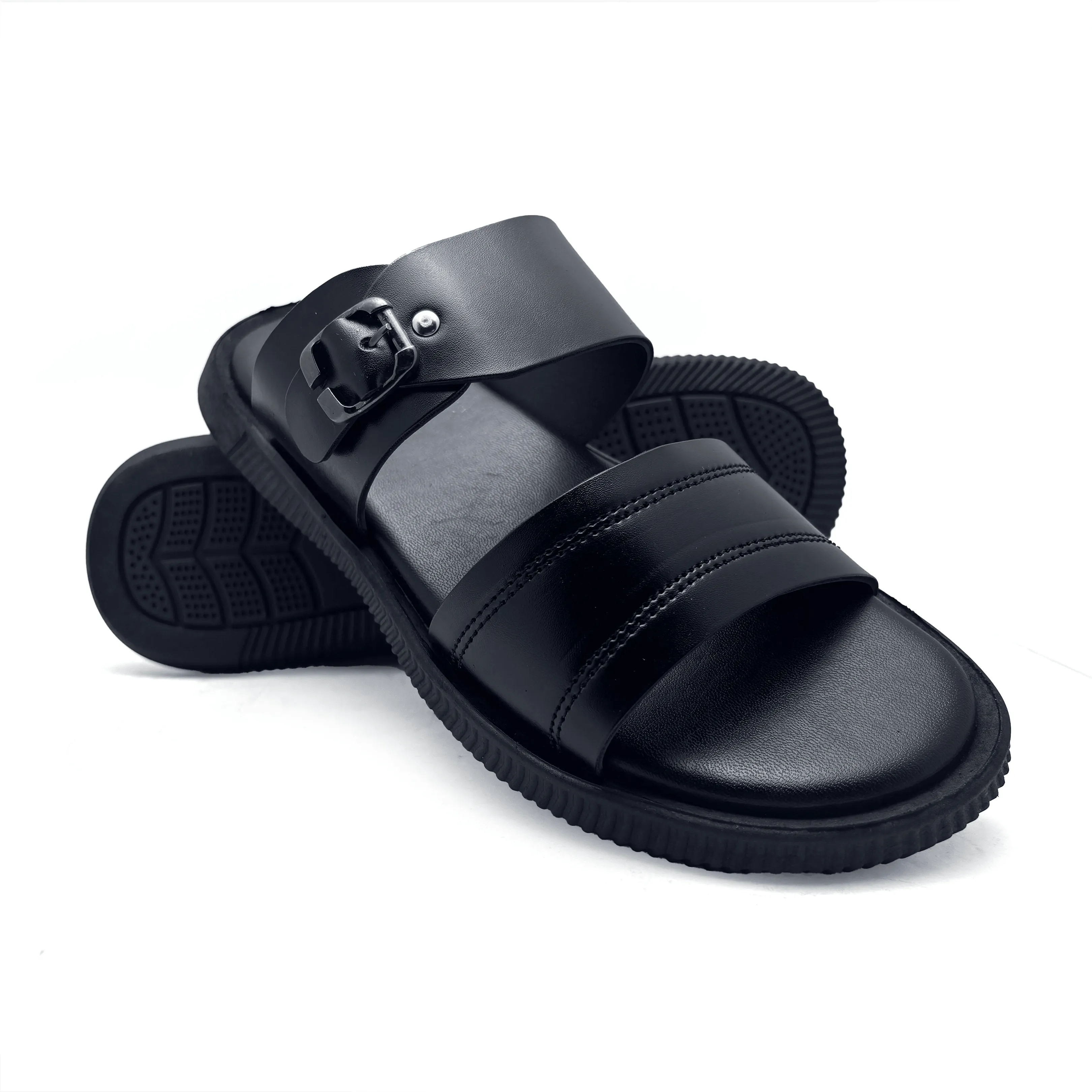 Black Casual Slipper