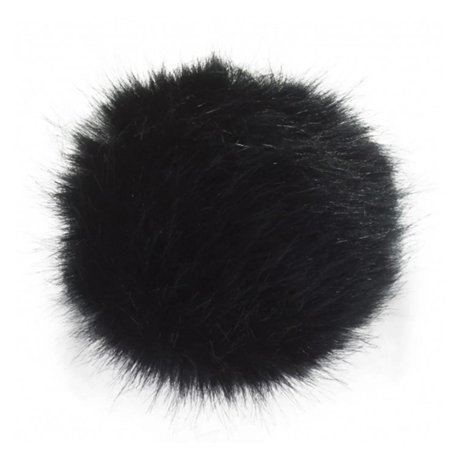 Black Puff Ball Jibbitz