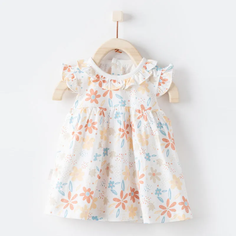 Children's Clothing Girls' Dress Summer Thin Fashionable Clothes Baby Girl Skirt Outerwear Princess Dress