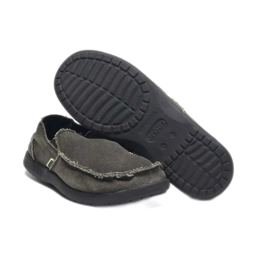 Crocs Loafers Canvas Black Colour For Men