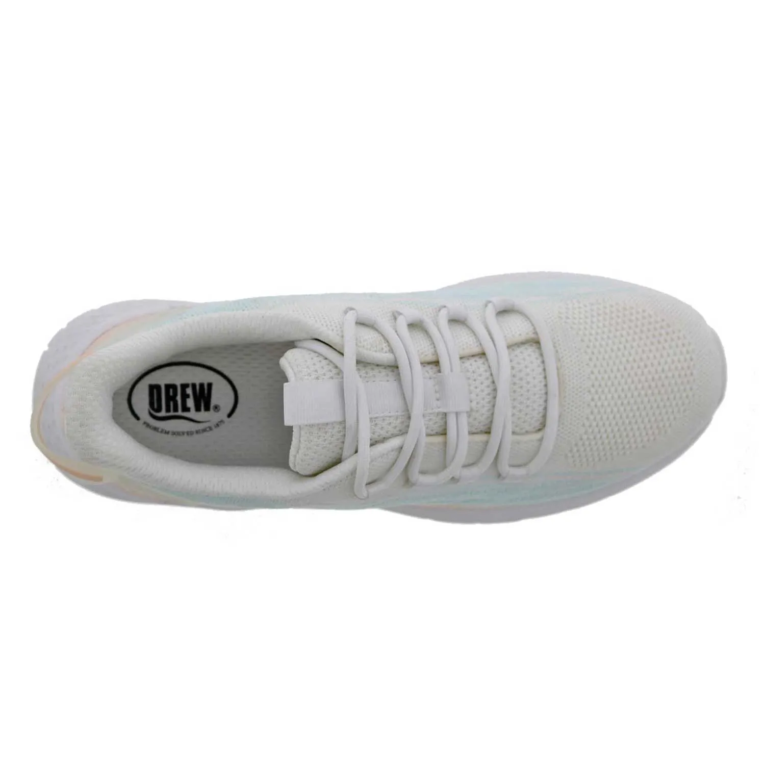 Drew Women's Bestie Athletic Shoes White Combo