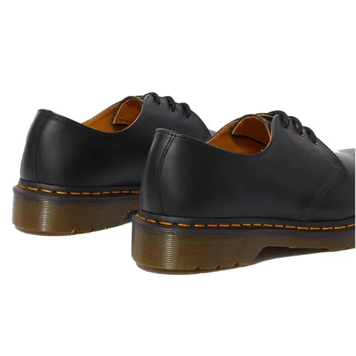 Dr.Martens 3 Eyelet Shoes - 1461 - Black Smooth Leather