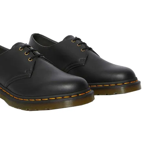 Black Vegan Dr. Martens Shoes - 1461 - Ethical and Sustainable