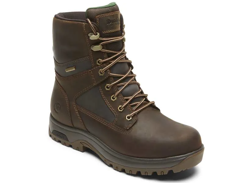 Dunham 8000 Works - Men's 8" Plain Toe Boot