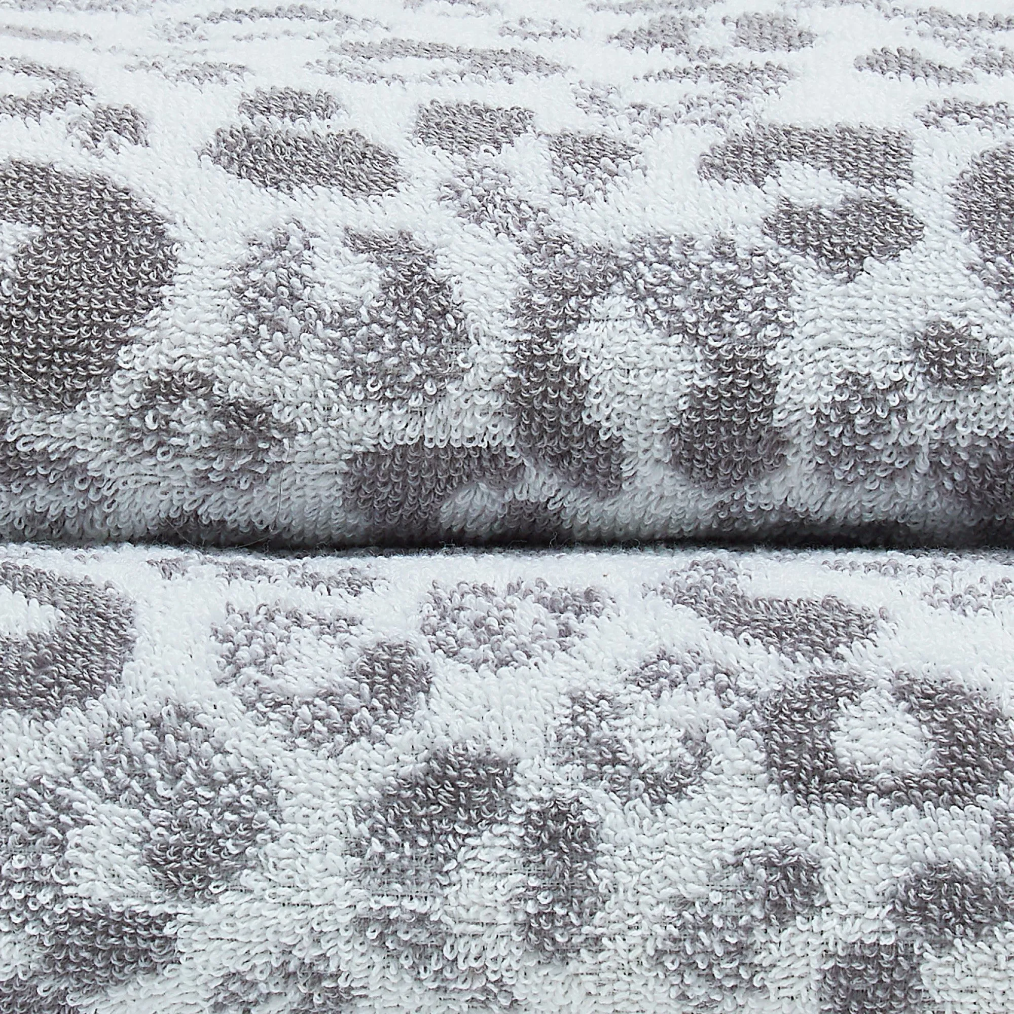 Fusion Animal Print Towel - Grey