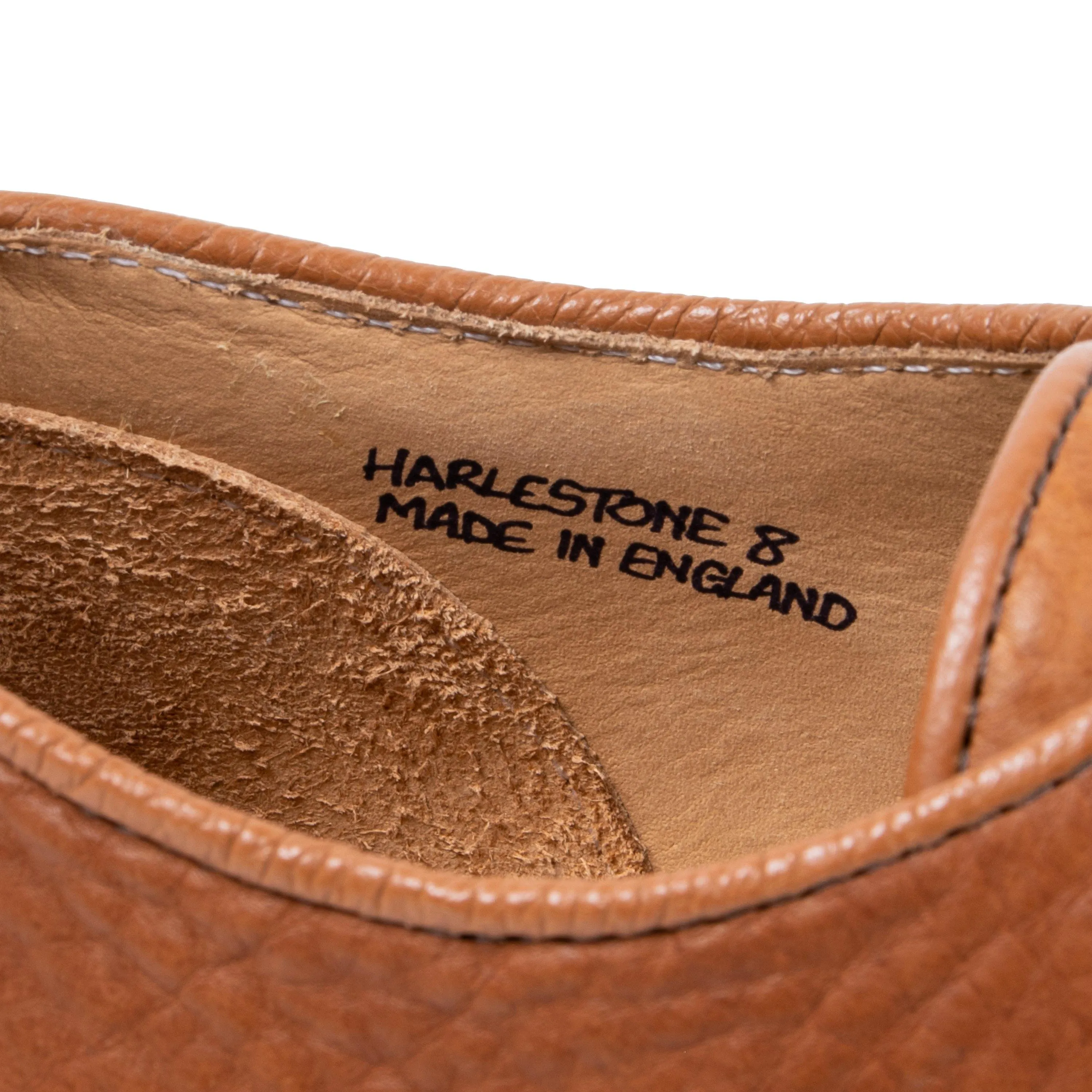 Harlestone Derby - Brown Scottish Deer Suede