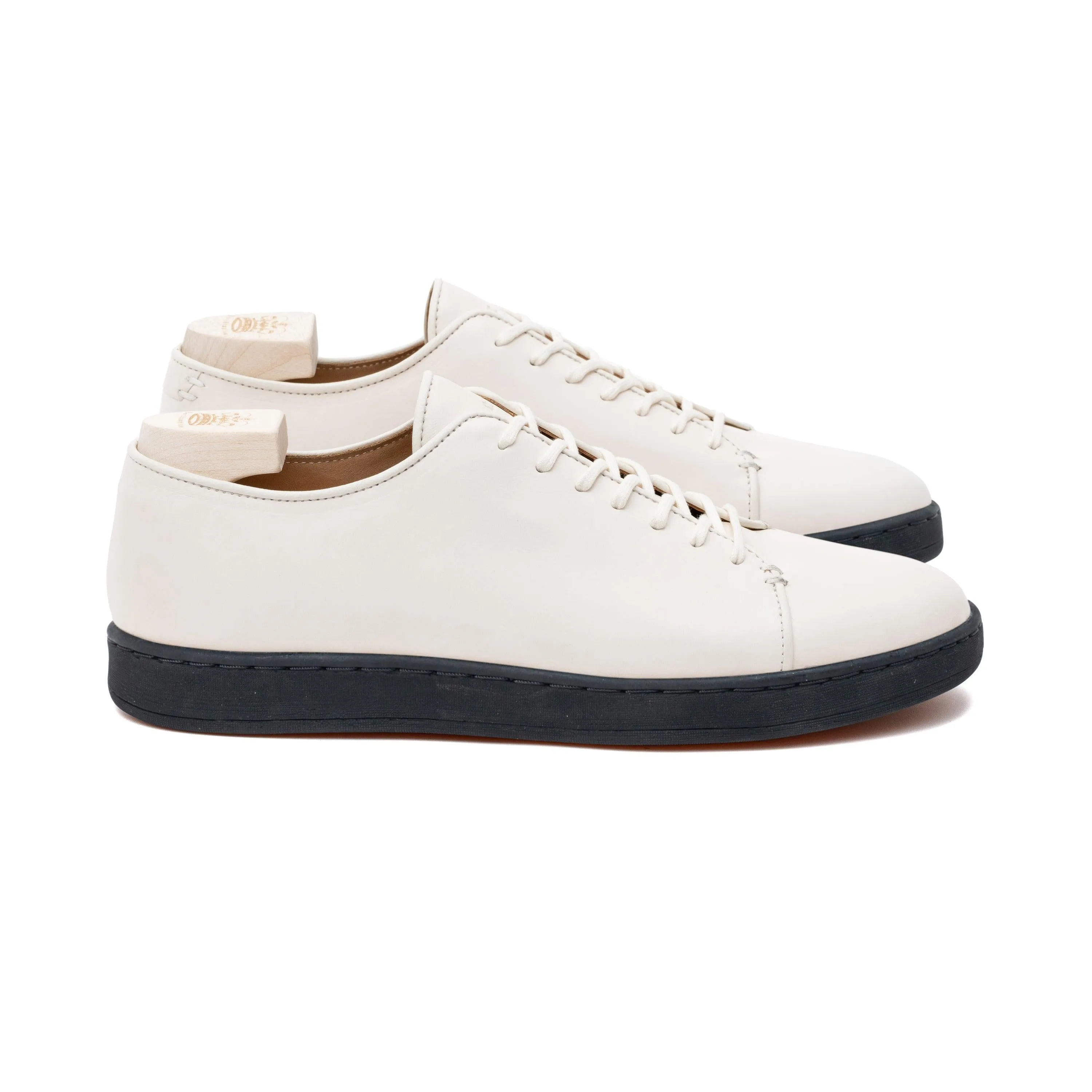 Harlestone Derby - Off White Veg Tan Calf