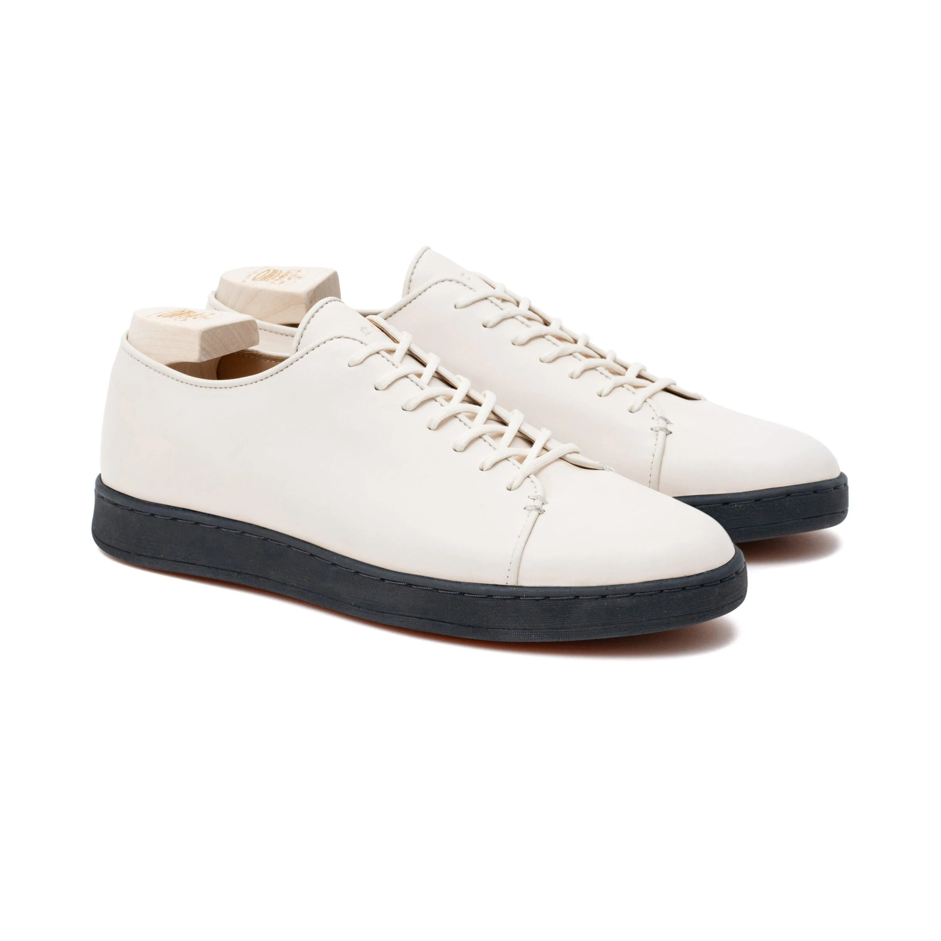 Harlestone Derby - Off White Veg Tan Calf