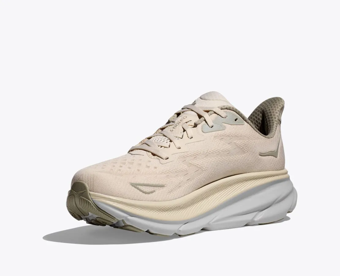 Hoka Clifton 9 WIDE Oat Milk Barley Men's