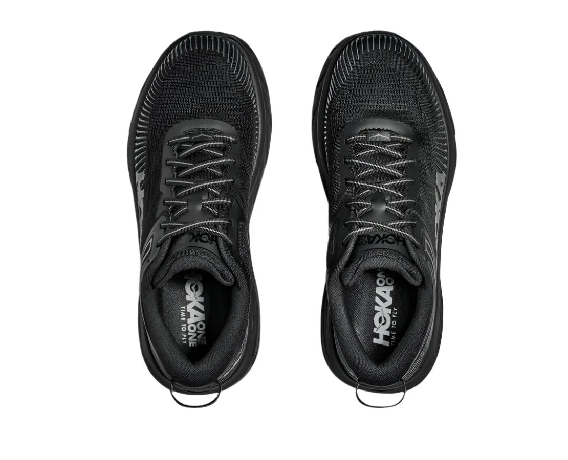 Hoka Men's Bondi 7 Black / Black Wide