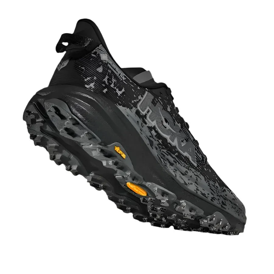 Hoka Men's Speedgoat 6 GTX Black / Outer Orbit Wide