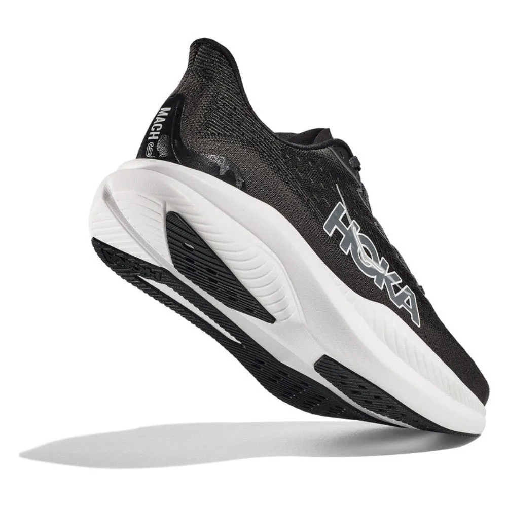 Hoka Women's Mach 6 Wide Black / White