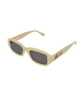 ICECREAM RUNNING DOG SUNGLASSES - YELLOW/BLACK