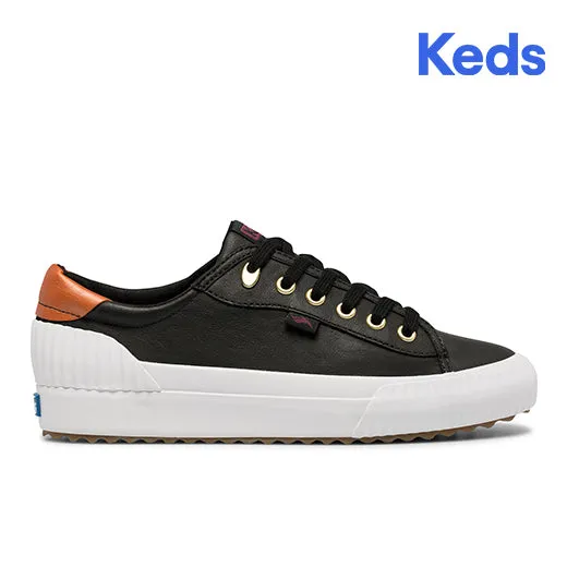 Keds Demi Trx Leather Women's Sneakers (Black) WH65524