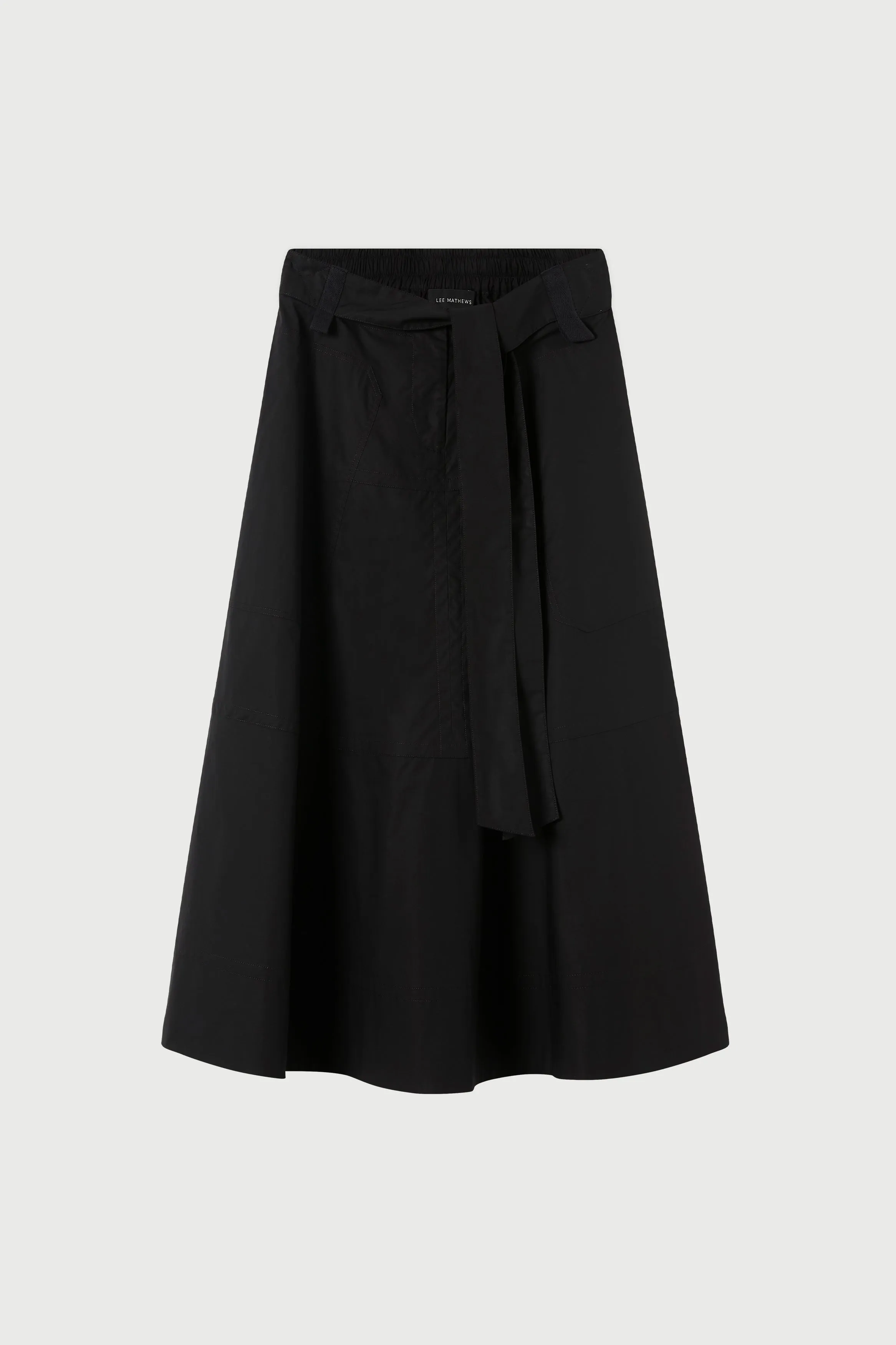 LM Poplin Flare Skirt