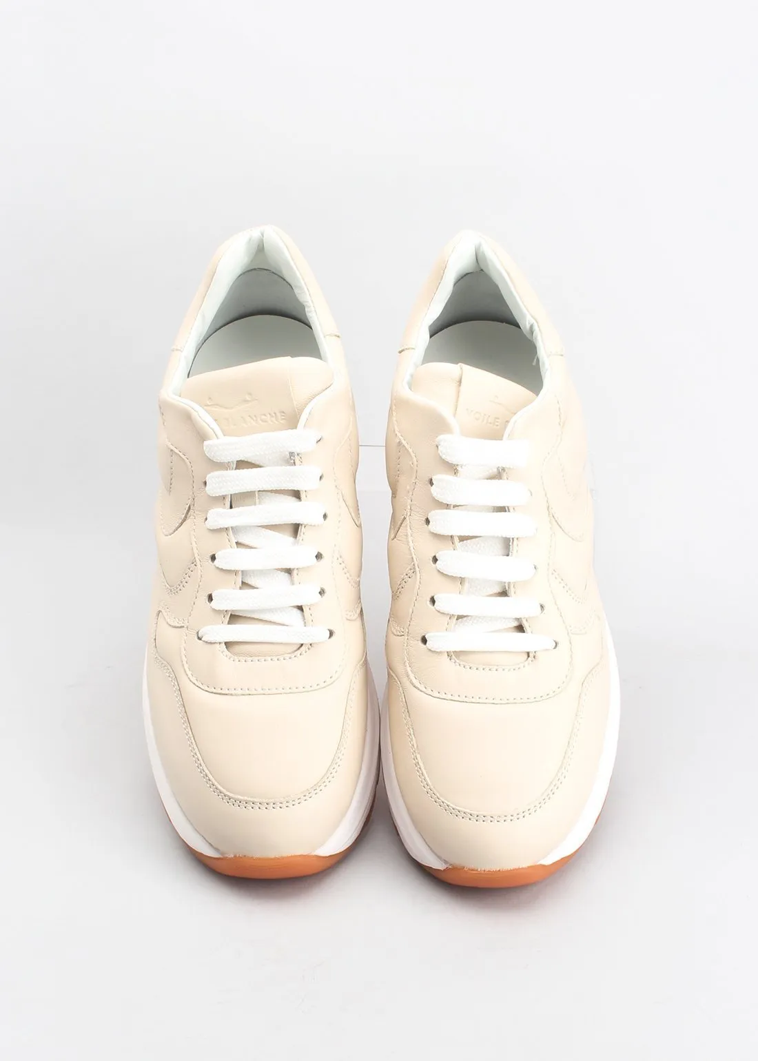 Maran Pump Cream Chunky Sneakers