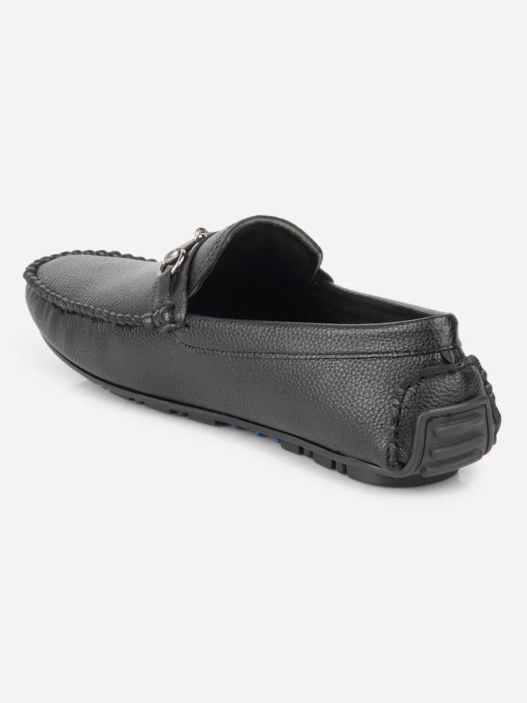 Men's Black Casual Loafer  (IX4102)