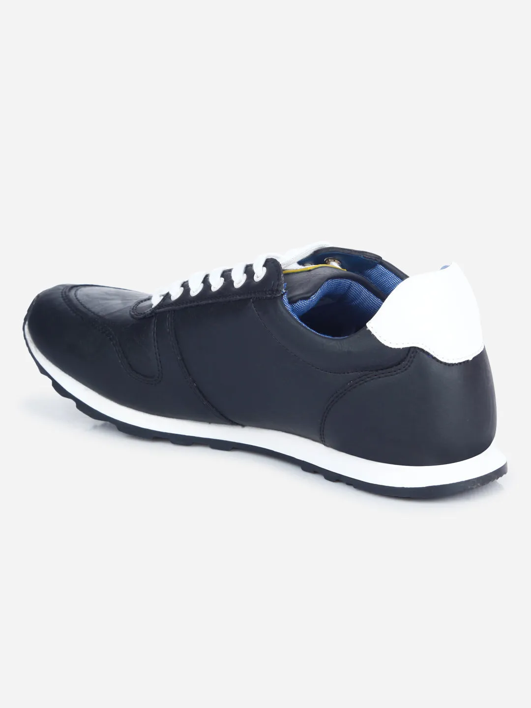 Men's Black Lace Up Sneaker (ID3054)