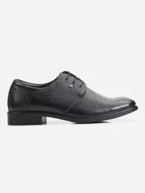 Men's Black Round Toe Lace Up Formal (ID2219)