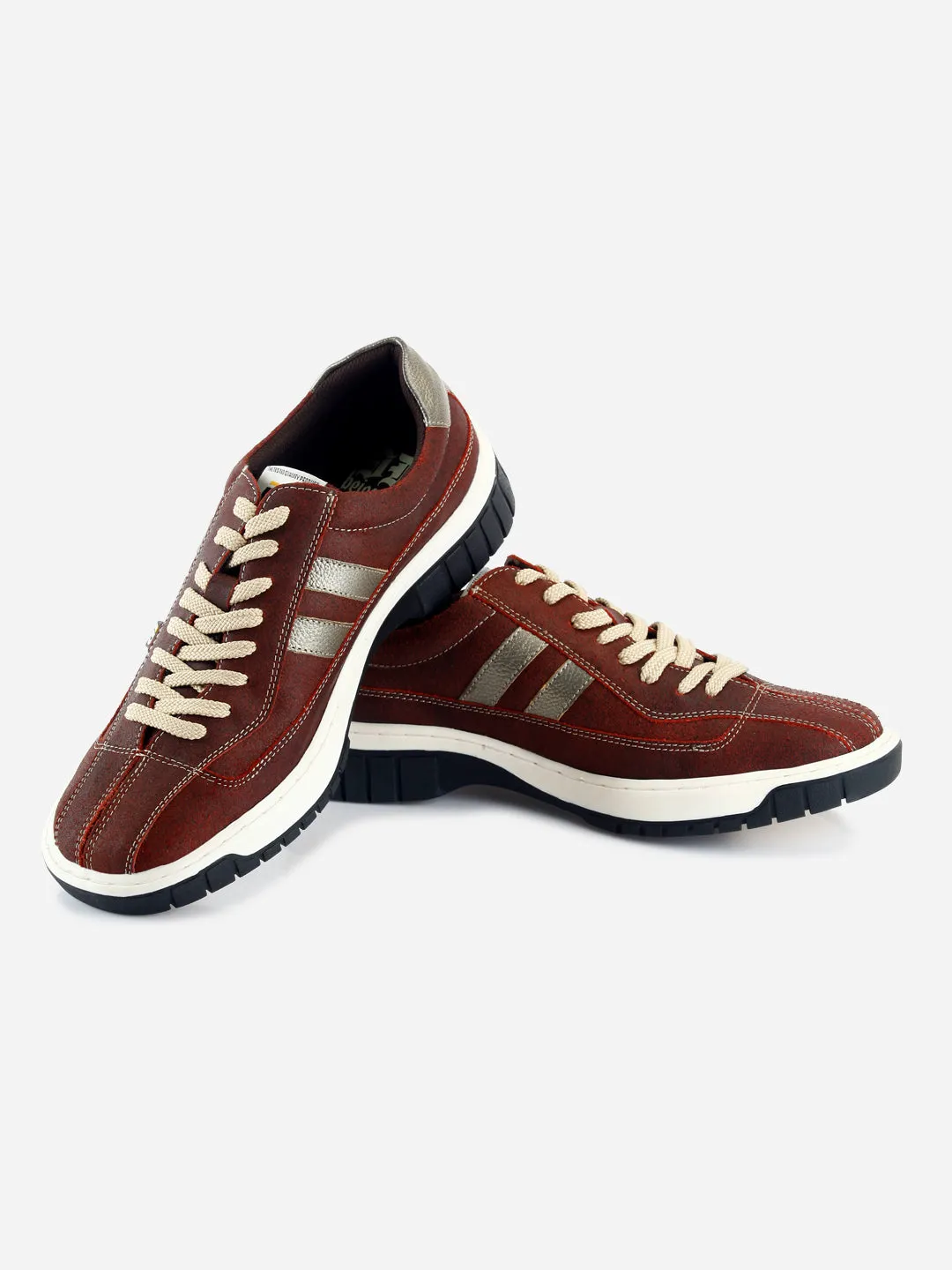 Men's Brick Casual Lace Up Shoes (ID0035)